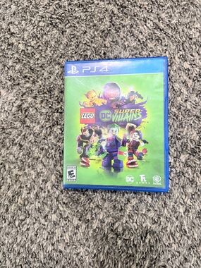 Warner Bros. LEGO DC Super-Villains PS4 Game - Bright Green Cover